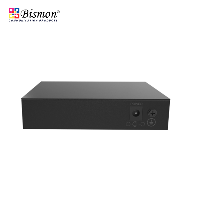 4 Port 10/100/1000M PoE with 2SFP Fiber Switch